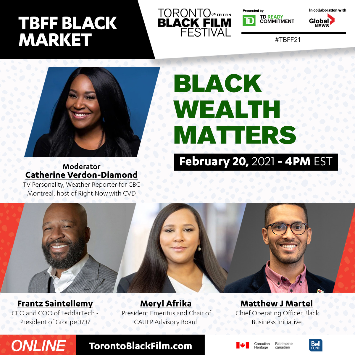 BLACK WEALTH MATTERS - Toronto Black Film Festival