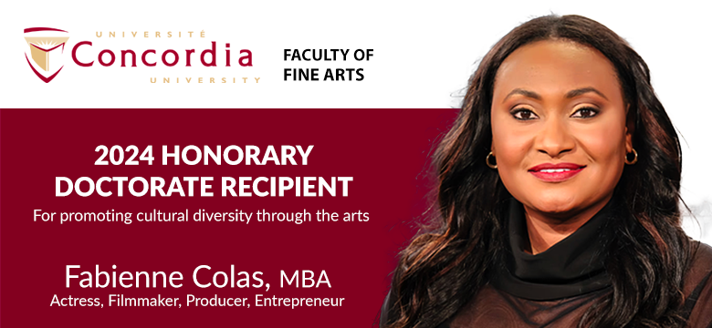 Fabienne Colas to receive an honorary doctorate from Concordia University at its spring 2024 convocation